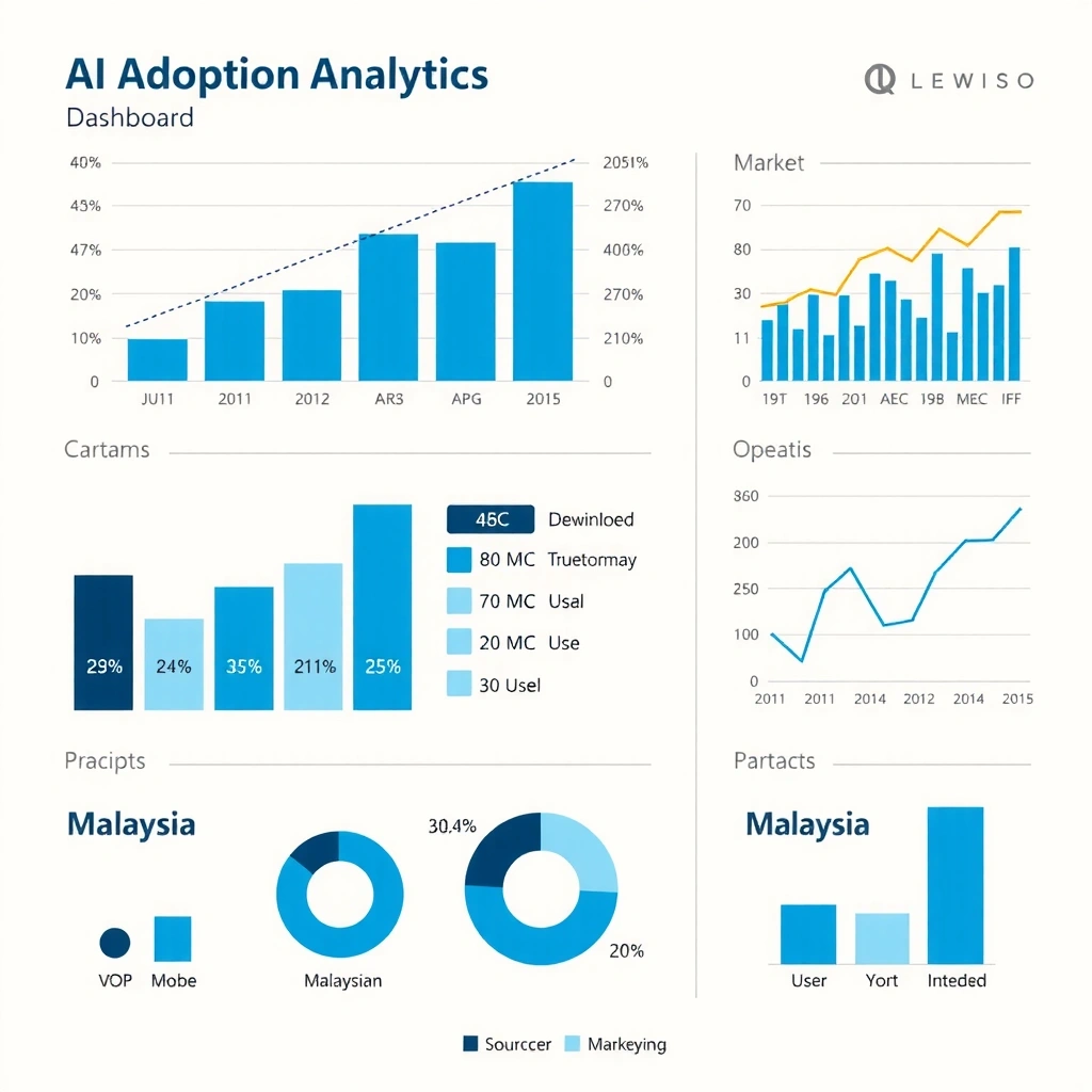 AI market growth statistics chart